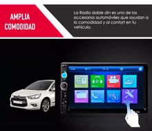 Radio Auto Doble Din Touch 7 Con Control Remoto IR